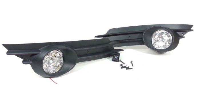 LED Халогени с решетки за ОПЕЛ КОРСА Д 2007-2010 / Opel Corsa D