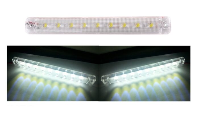 9 LED 12V БЯЛ МАРКЕР СВЕТОДИОДЕН ГАБАРИТ