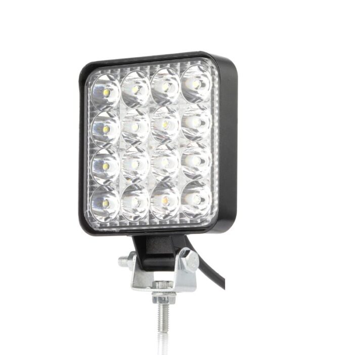 48W Мини ЛЕД LED Диоден Фар Прожектор Дневни Светлини Диодна Лампа 12V 24V