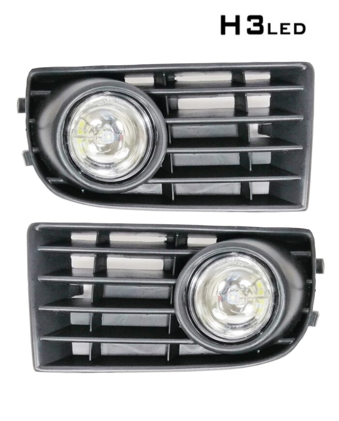 LED Халогени с решетки за VW Volkswagen Golf 5 2003 - 2009 - Фолксваген Голф 5 фарове за мъгла