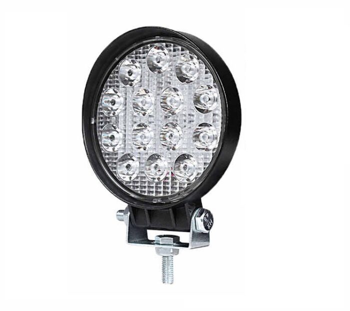 42W Кръгъл Мини Led Диоден Фар Прожектор Дневни Светлини 12V 24V Слим Slim