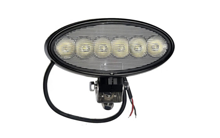 ЛЕД Диоден Халоген LED Фар - 5100lm 170mm 60W PRO - Трактор, Комбайн