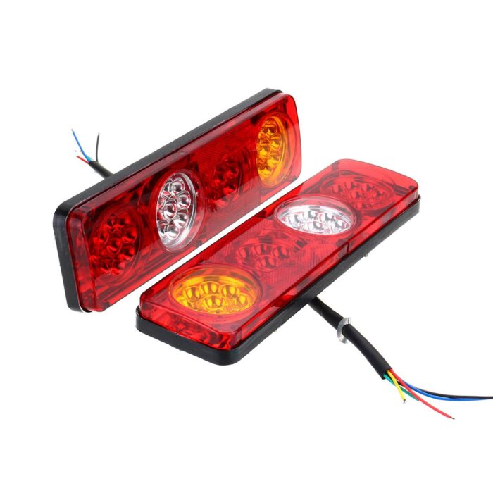 Комплект LED стопове мигач задна светлина 12V за камион, бус, ТИР, ремарке