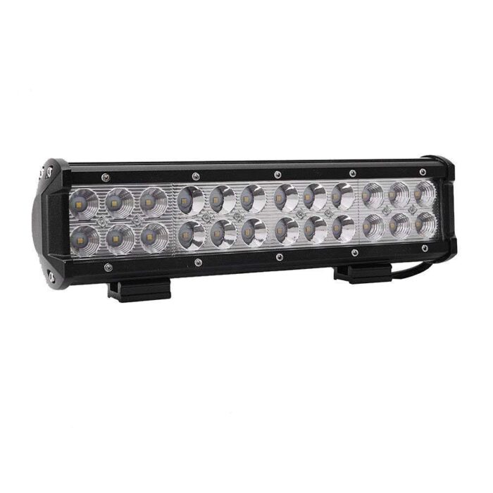 30 См Мощен LED бар с Комбинирана Combo светлина 72W 24 LED 12V 24V АТВ, Джип, 4х4, Offroad